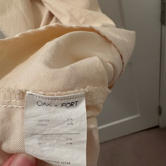 Sold Oak + Fort A-line midi skirt | size s - Picture 4 of 4